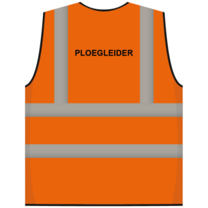 RWS veiligheidsvest ploegleider oranje