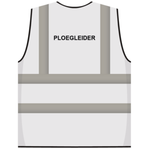 RWS veiligheidsvest ploegleider wit