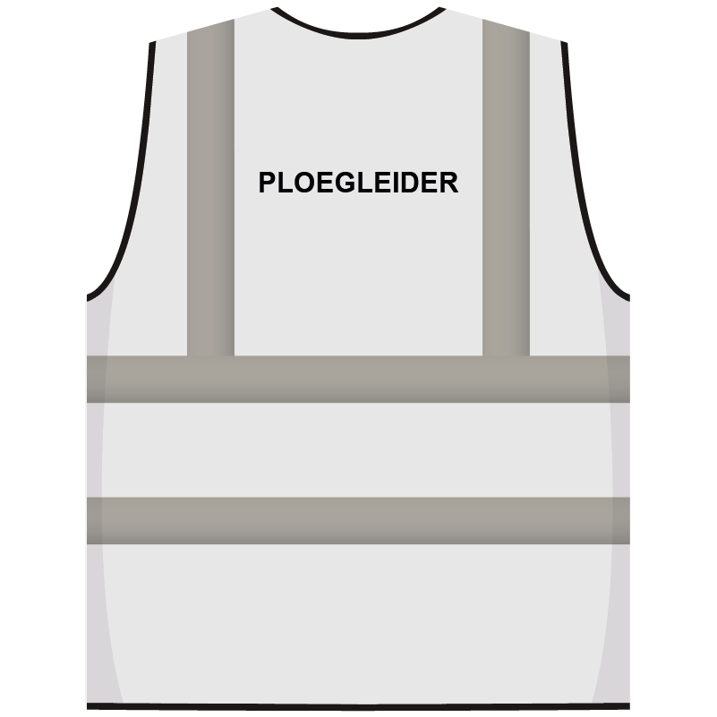 RWS veiligheidsvest ploegleider wit