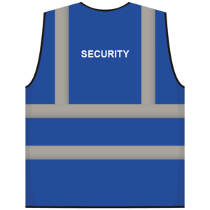 RWS veiligheidsvest security blauw
