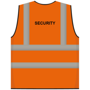 RWS veiligheidsvest security oranje