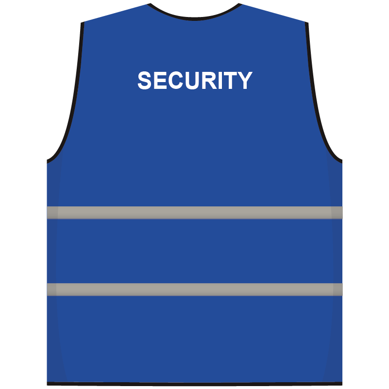 Security hesje blauw