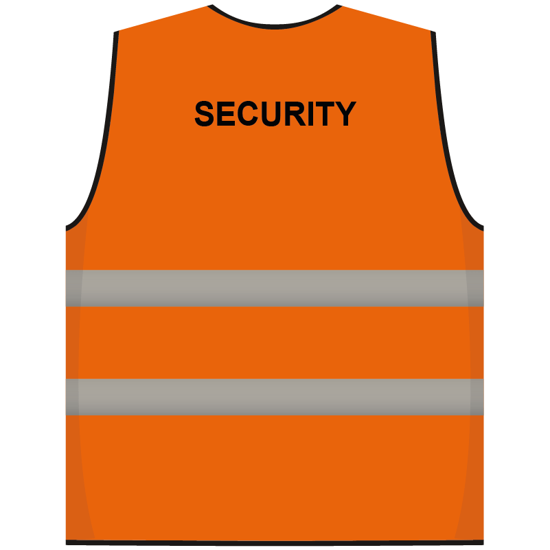 Security hesje oranje