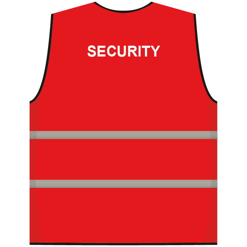 Security hesje rood