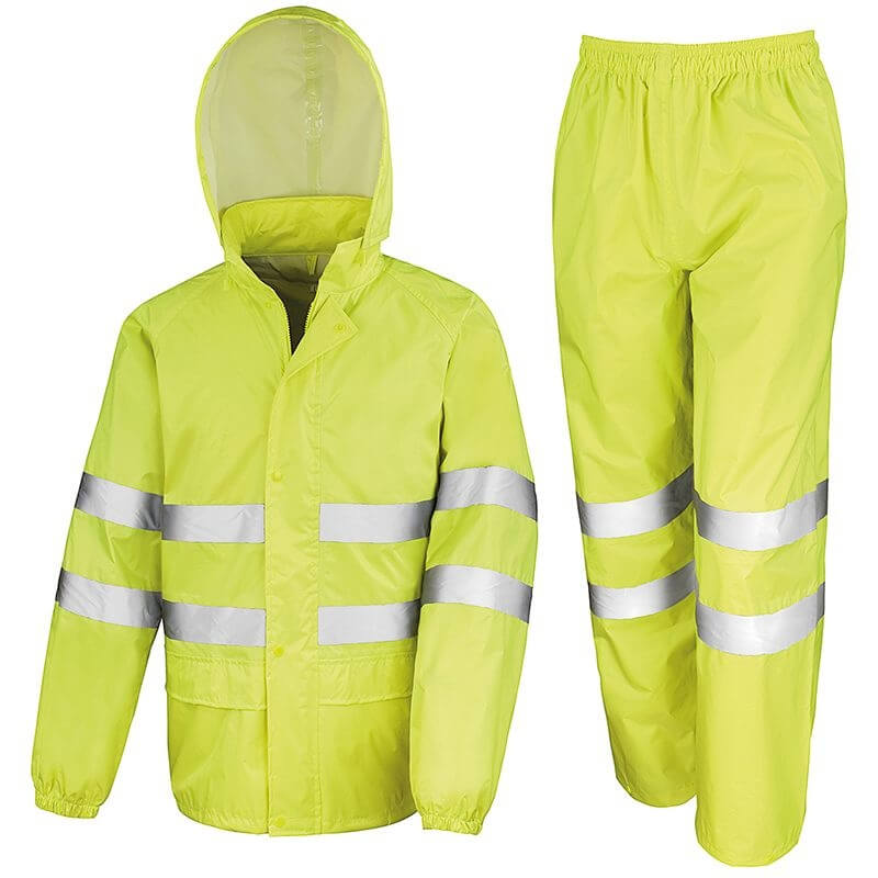 RWS reflecterend regenpak (Hi-Vis Veiligheidsregenpak)