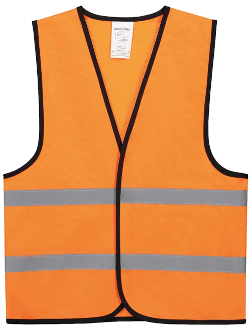 Veiligheidshesje kind oranje