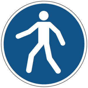 Verplicht doorgang voetgangers