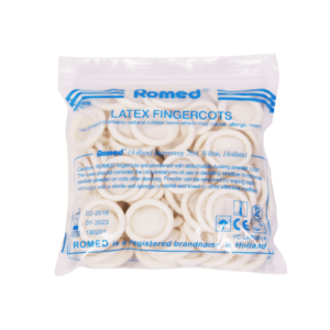 Vingercondooms latex zak (100 stuks)