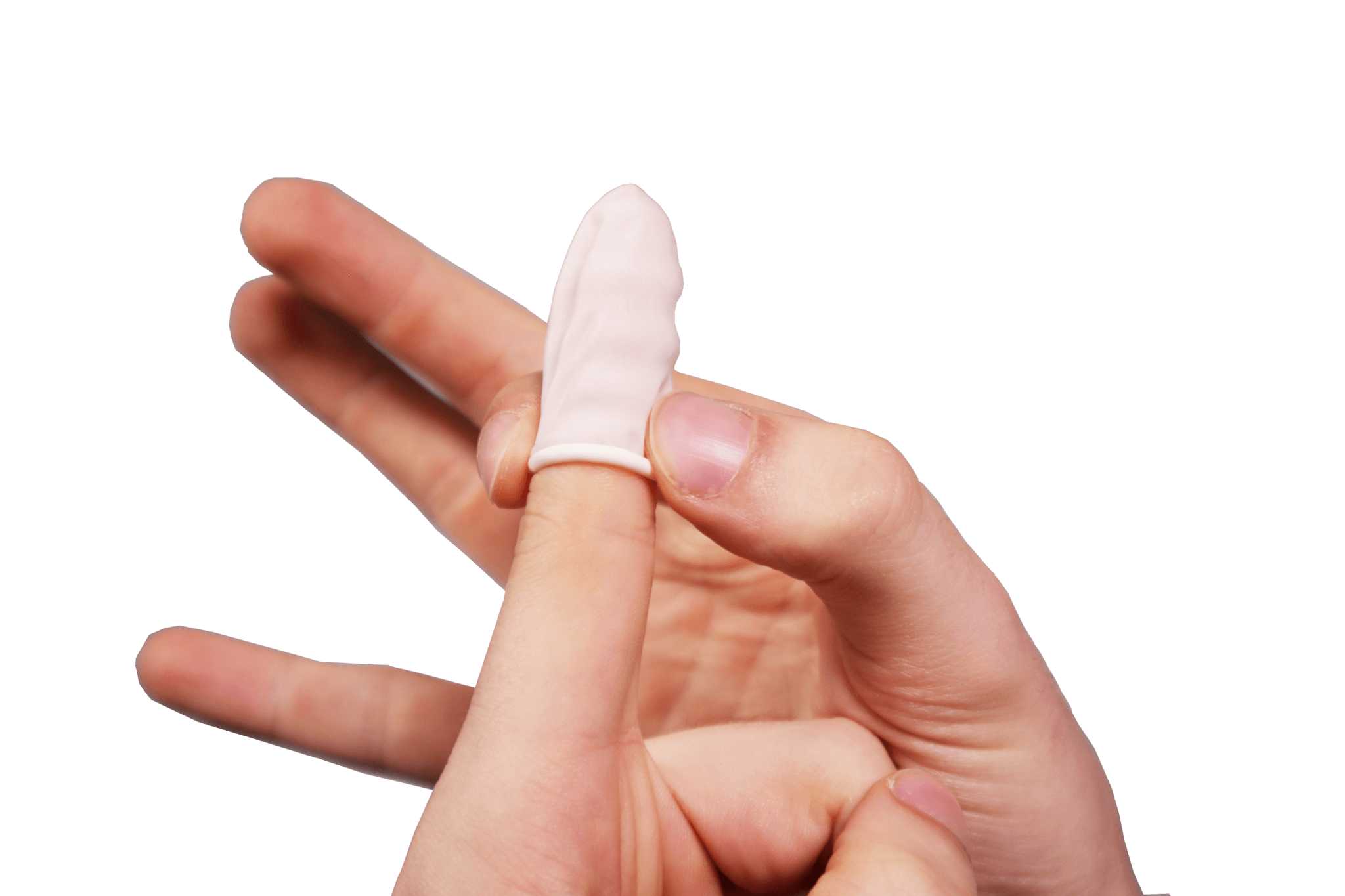 Vingercondooms latex zak (100 stuks) - Afbeelding 3