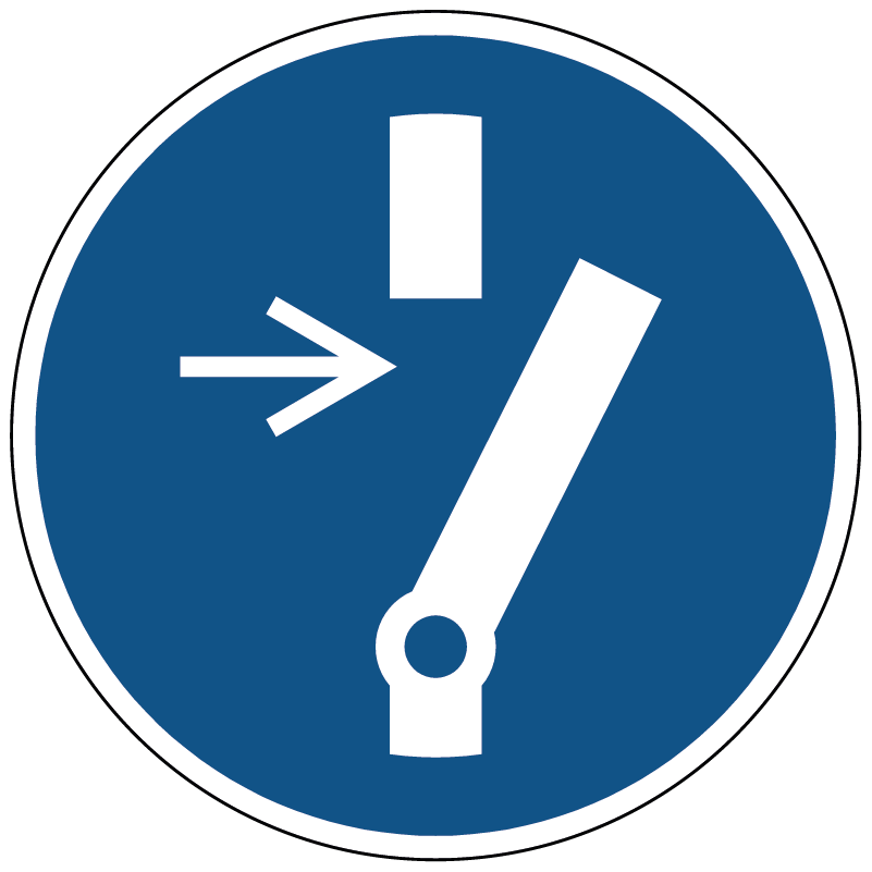 Vrijschakelen voor onderhoud of herstelling