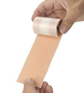 Wondpleister elastisch textiel