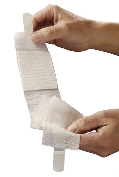 Wondsnelverband 6cm x 8cm - 10 stuks