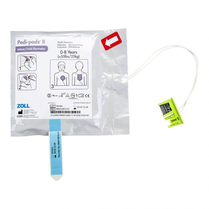 Zoll AED Plus Stat-padz II elektroden kind