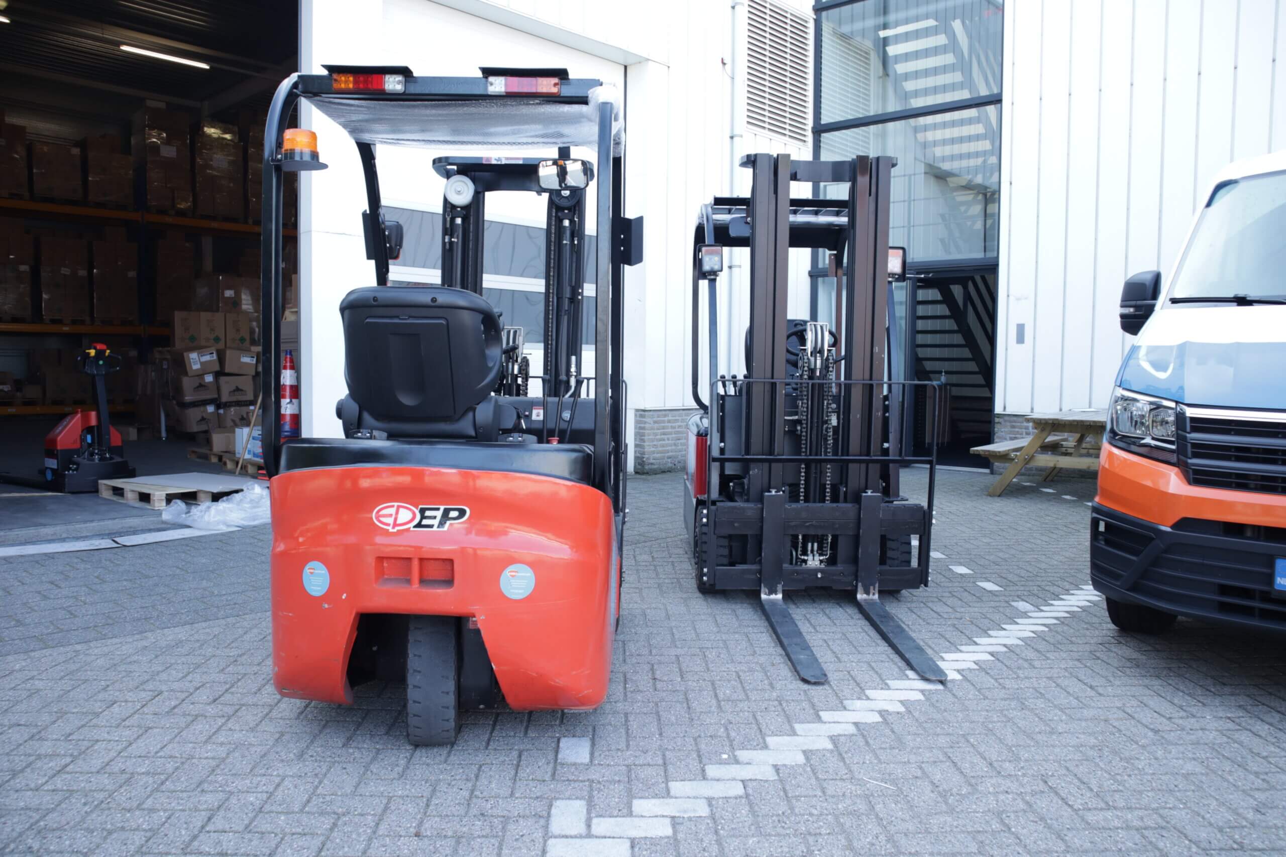 Heftruck chauffeur worden